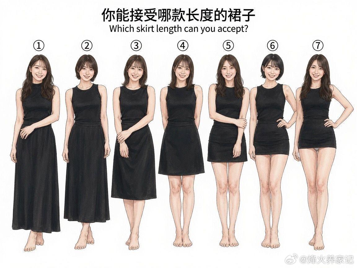 你能接受哪款长度？ 