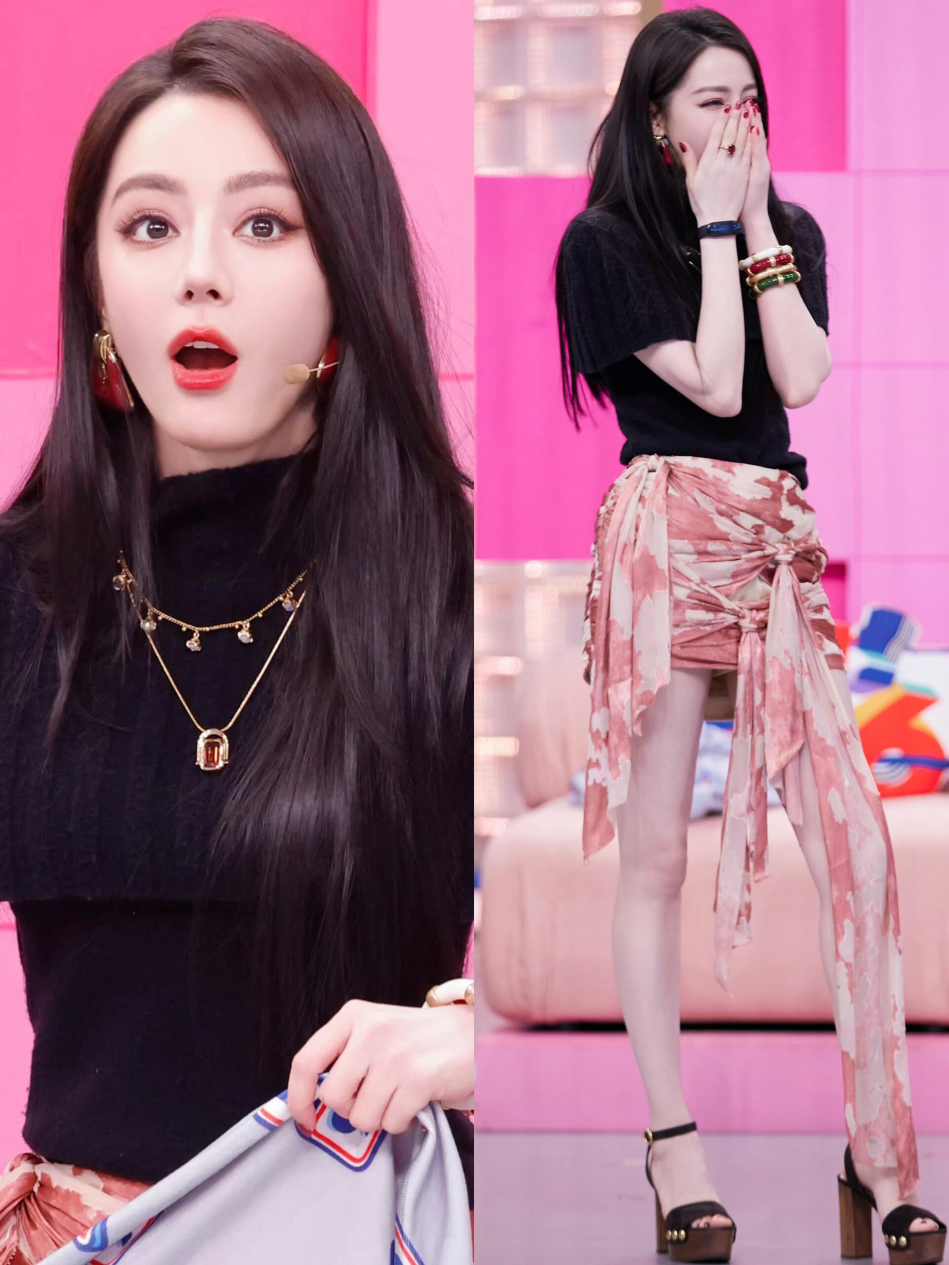 迪丽热巴hi6造型好美，完全女神！ 