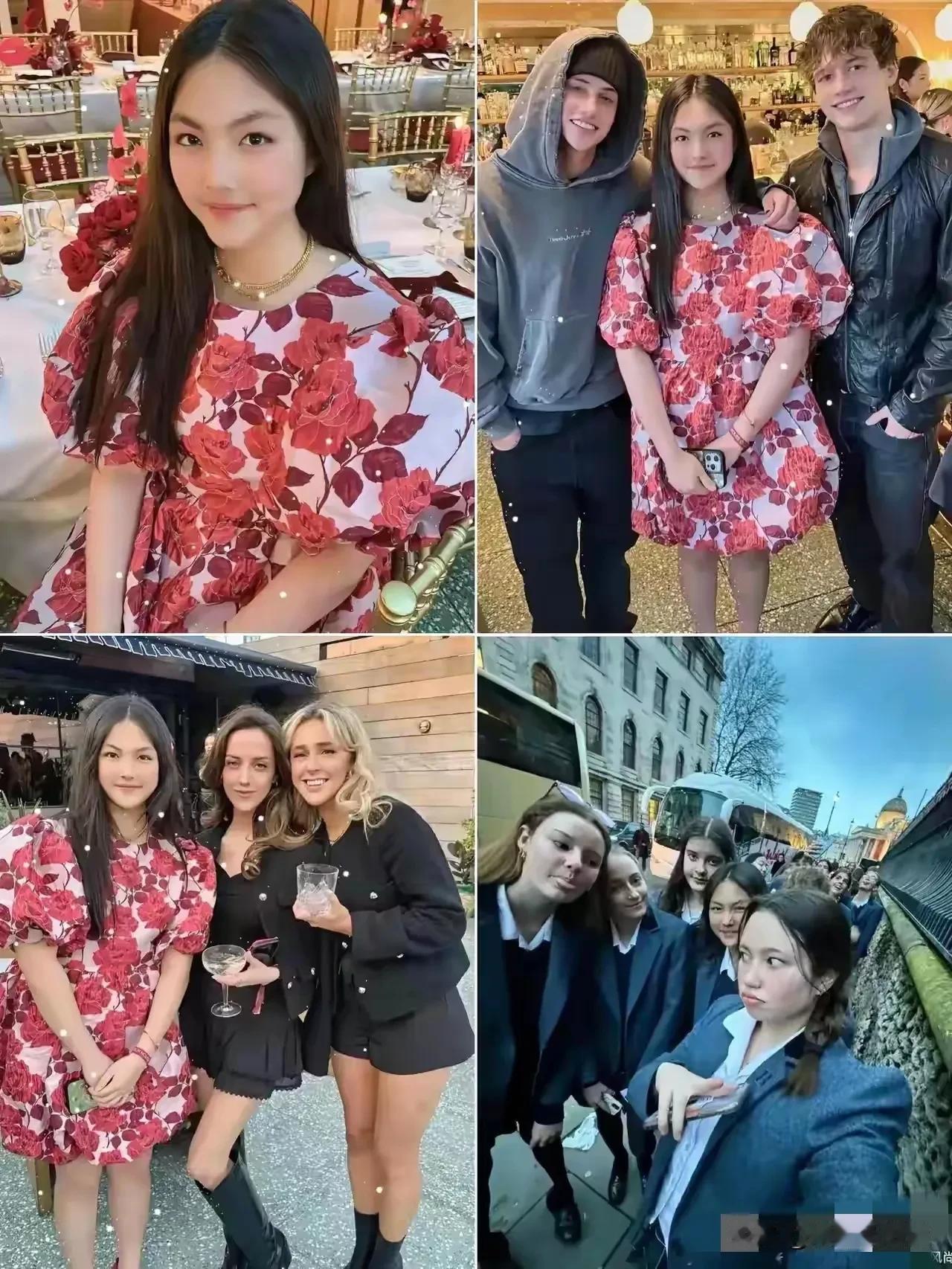 看来李湘的眼光还是比较独到和长远的，把女儿送去英国留学，不仅能够学到贵族的礼仪和