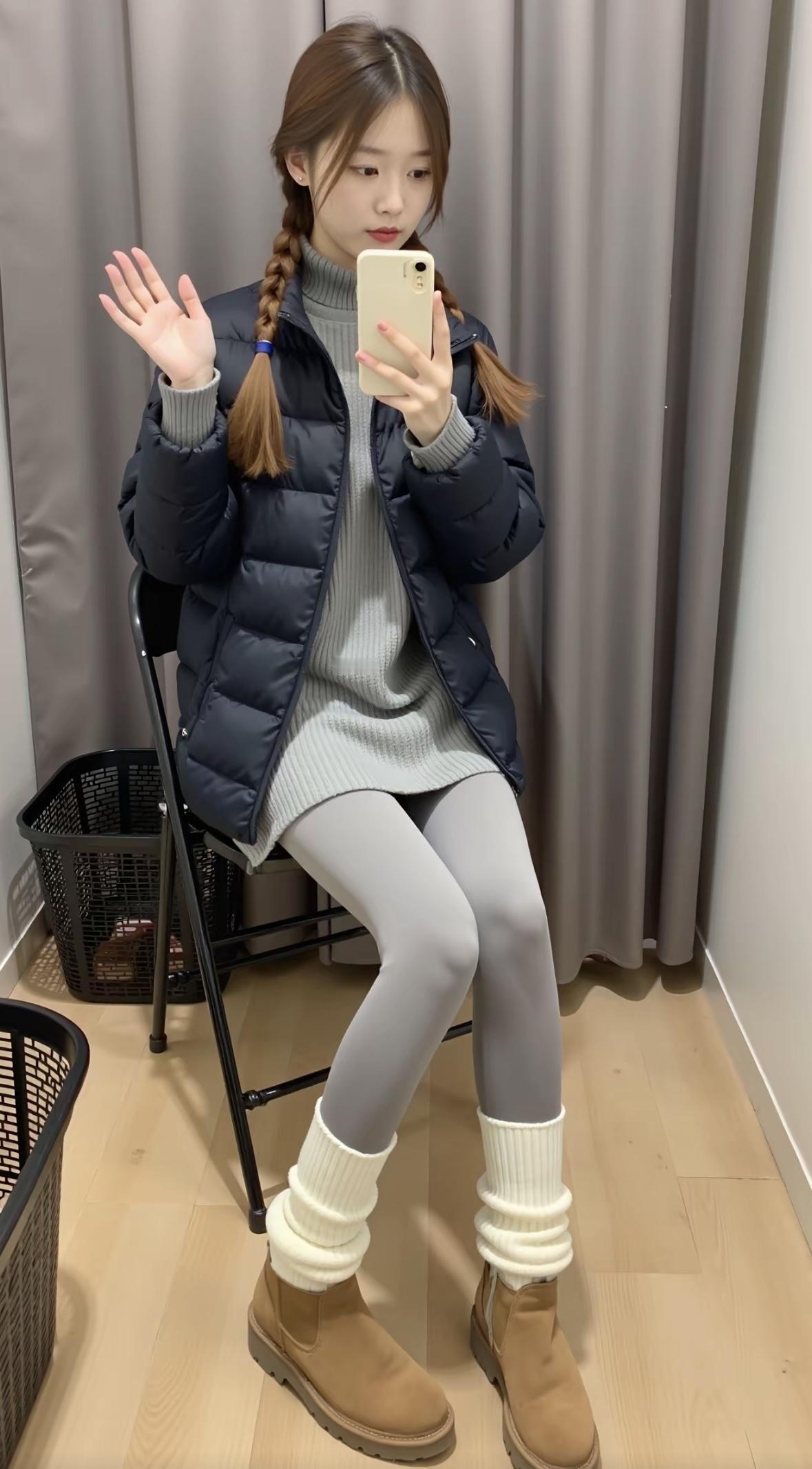 冬日穿搭指南：保暖又时尚的羽绒服与靴子搭配