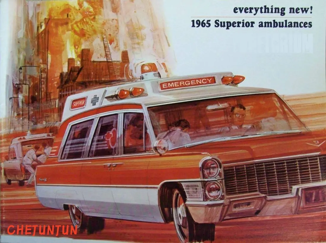 Ambulance/Hearse。那个年代的它们。。。