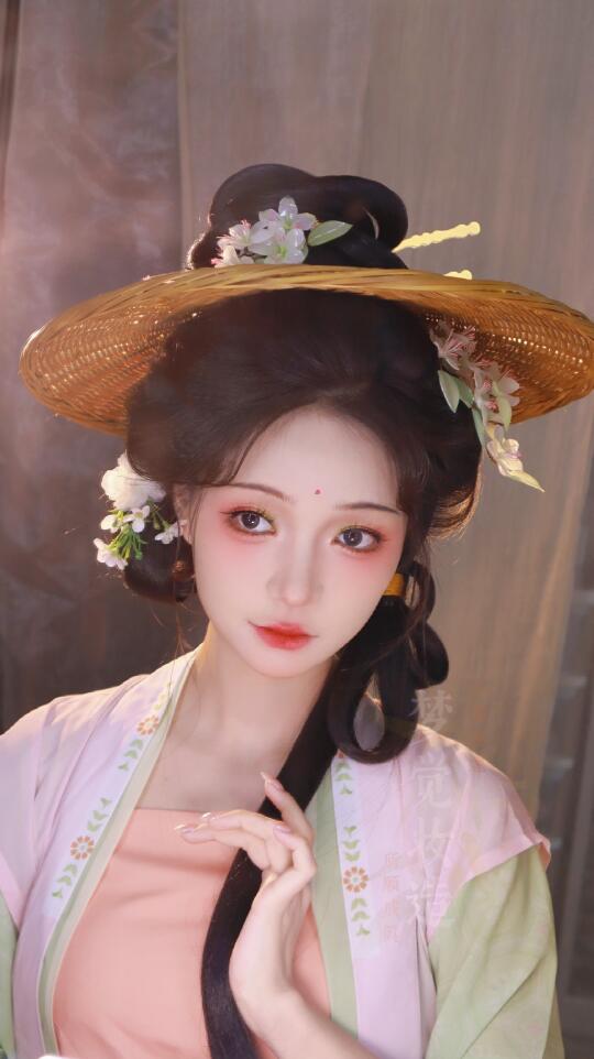 宋｜斗笠仕女