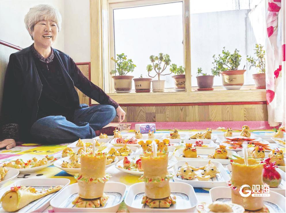 2月28日，农历正月十二，青岛市即墨区田横镇南芦村一派热闹喜庆的景象。在村民宋玉