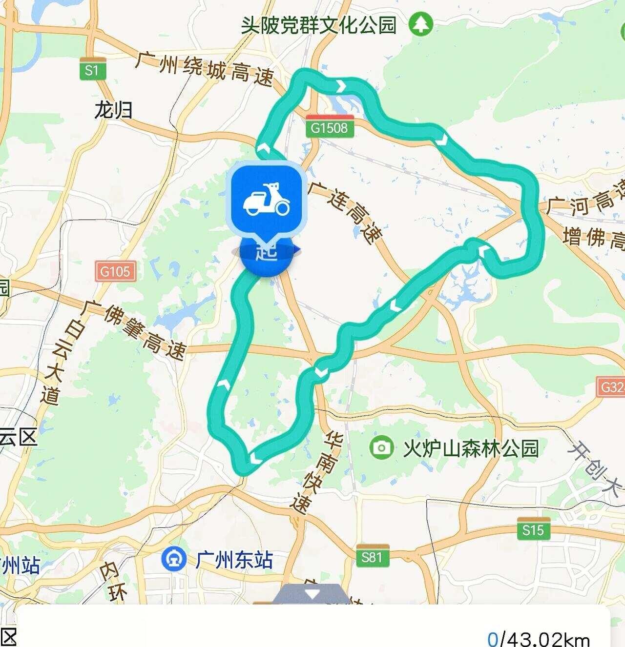 暂时逃离城市，43km骑行跑山完美结束，风景不负一路颠簸！感谢网友分享的路线特别