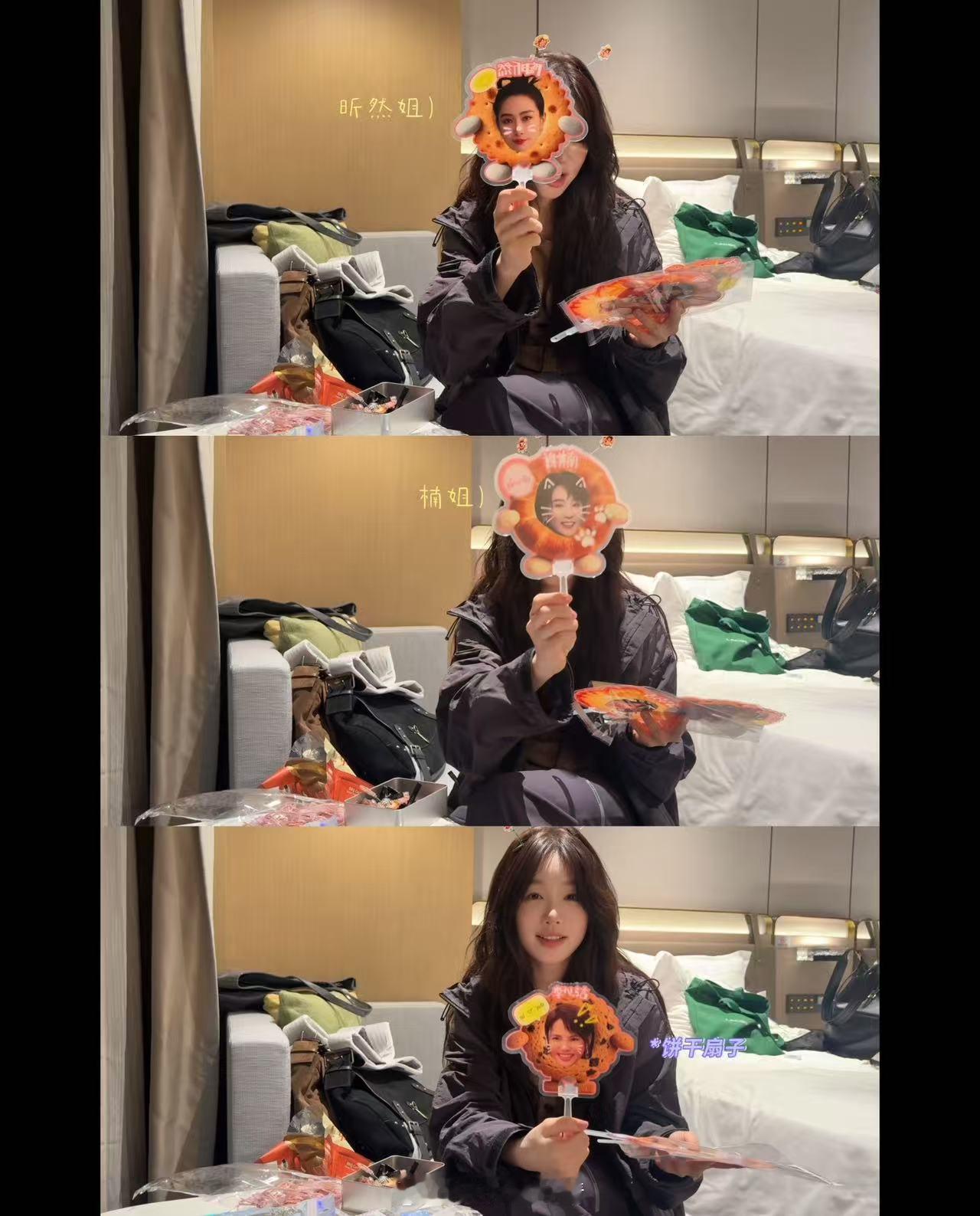 徐梦洁手搓应援物 徐梦洁做应援物的视频流出来，评论区全在喊“求同款”。但她做的每