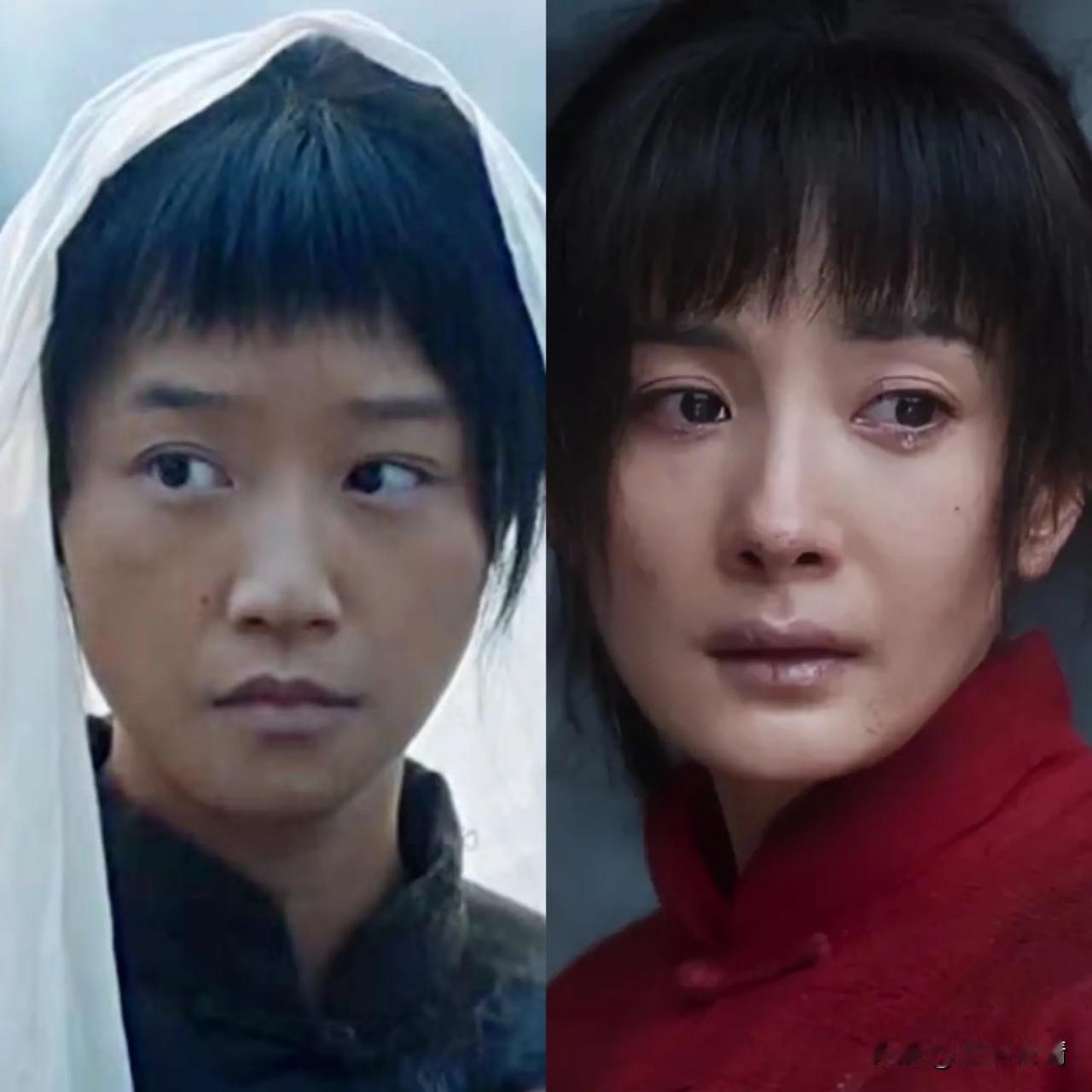对比蓝盈莹，杨幂在《生万物》里最大的问题，不是长相，
也不是演技，而是她
不够狠