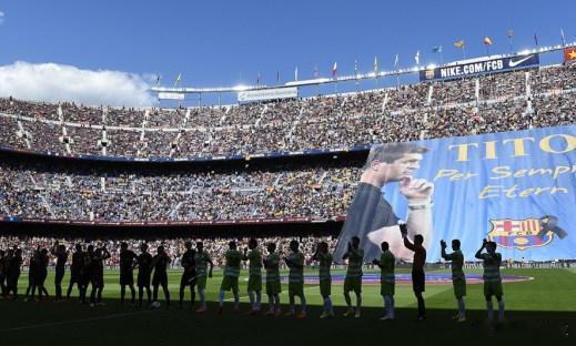 【西甲-梅西桑切斯进球 巴萨2次领先补时丢球2-2平】5月4日，2013-14赛