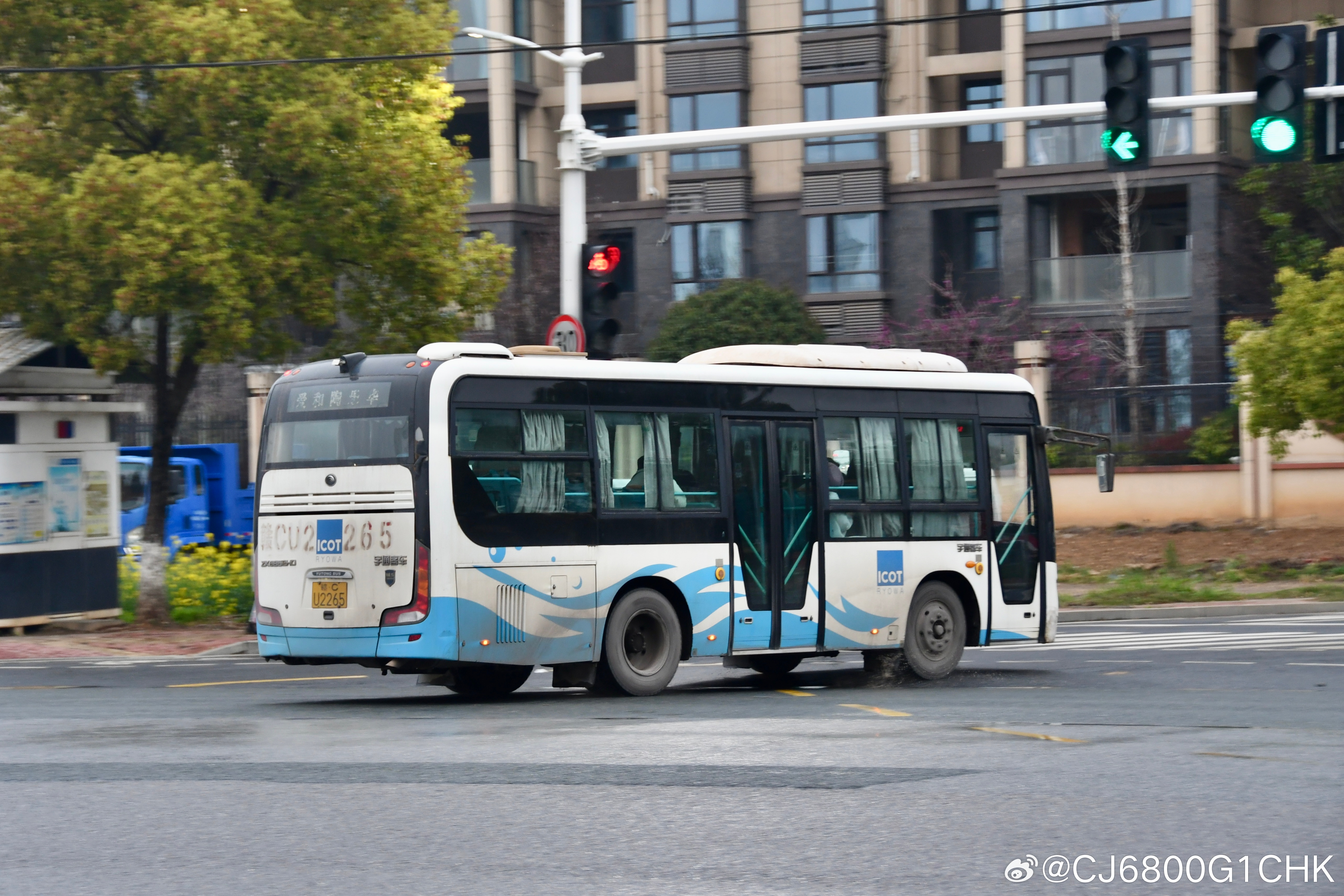 宜春·高安市，各陶瓷厂的公交车型通勤车，拍到一部分