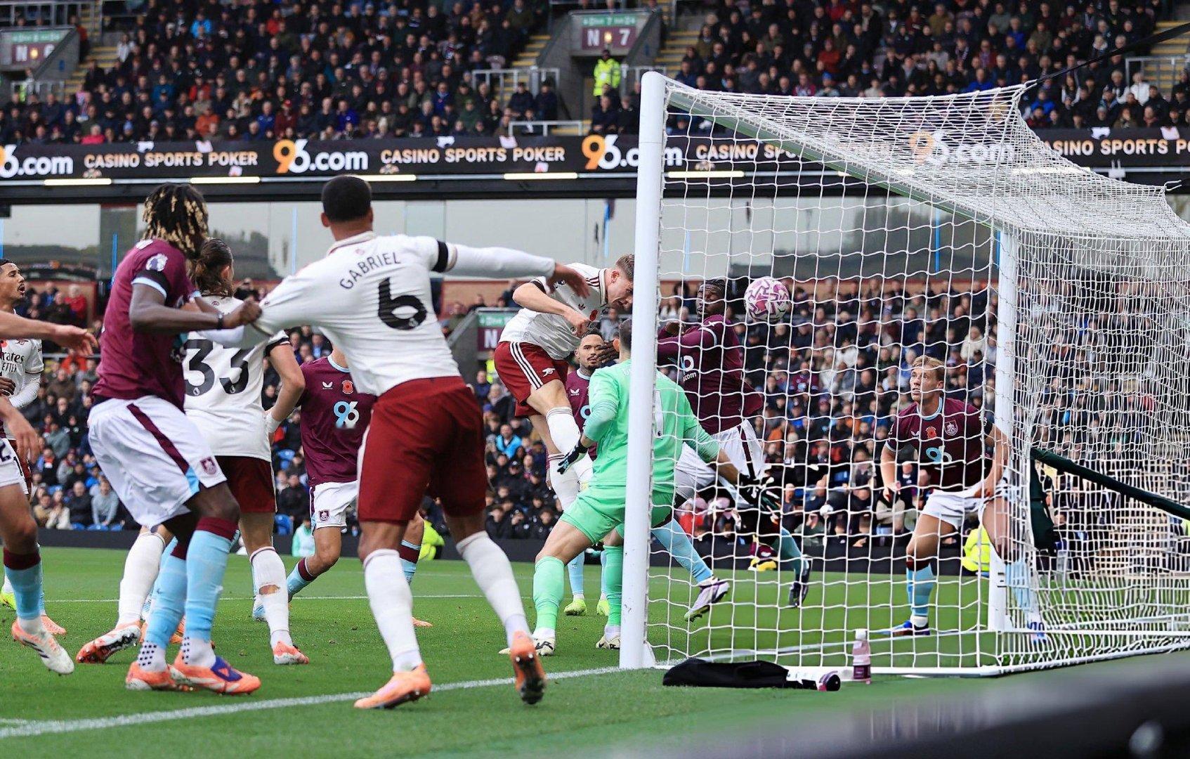 约克雷斯进球瞬间📸伯恩利vs阿森纳 英超联赛 阿森纳[超话] ​​​