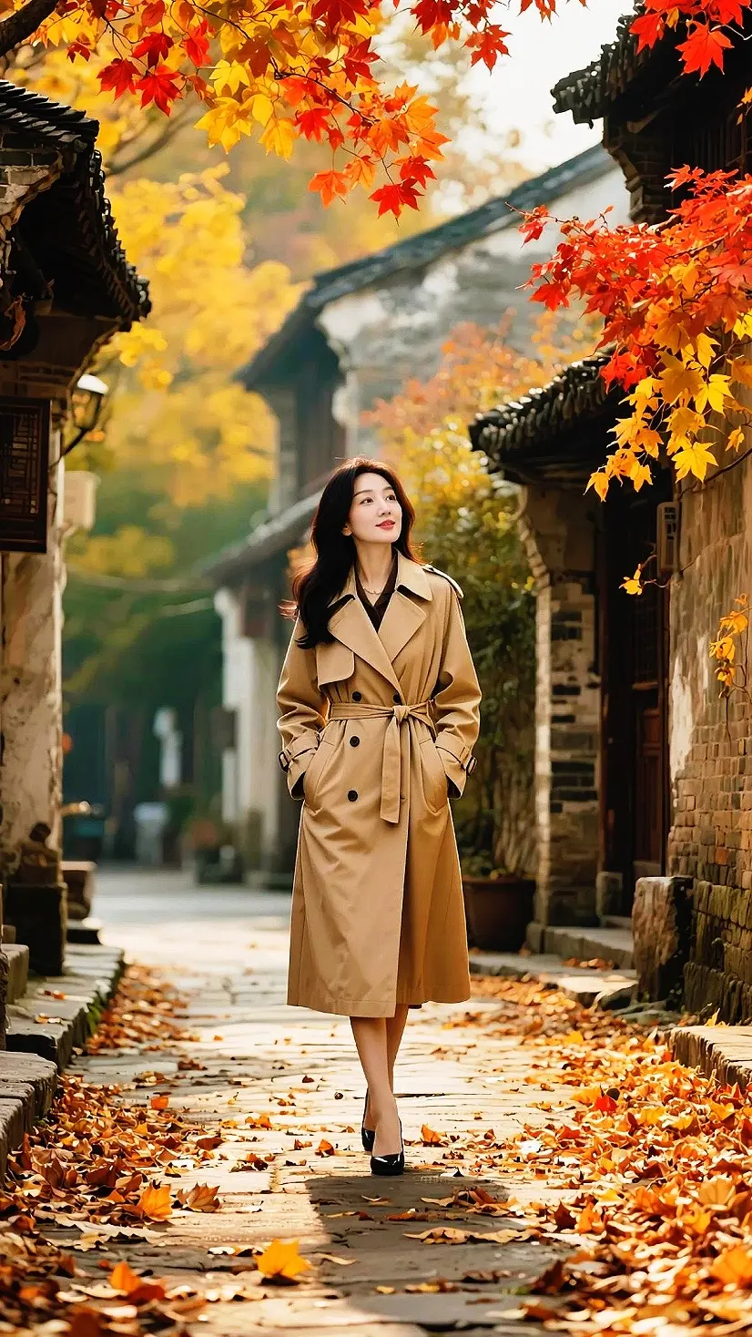 AI秋韵氛围感自拍 伙伴计划广告分成玩法达人AI