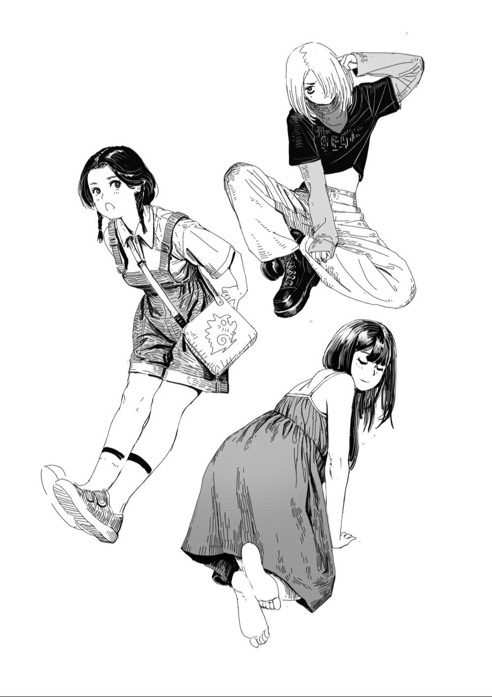 无主题正经速写练习….