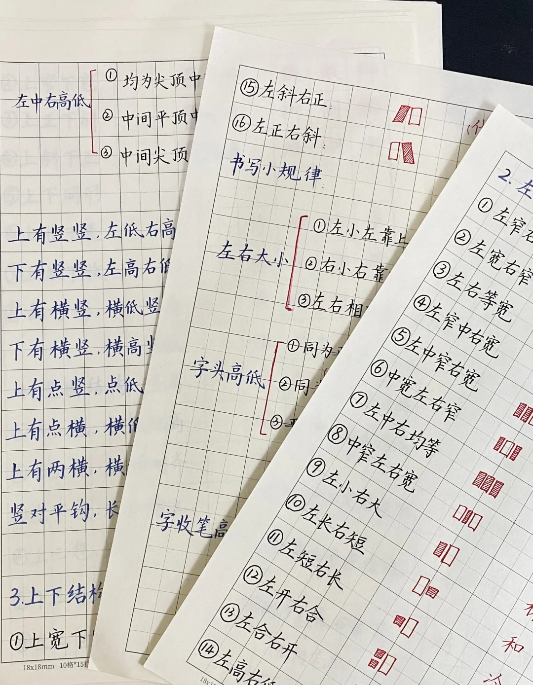 写字写不好｜结构很重要‼️