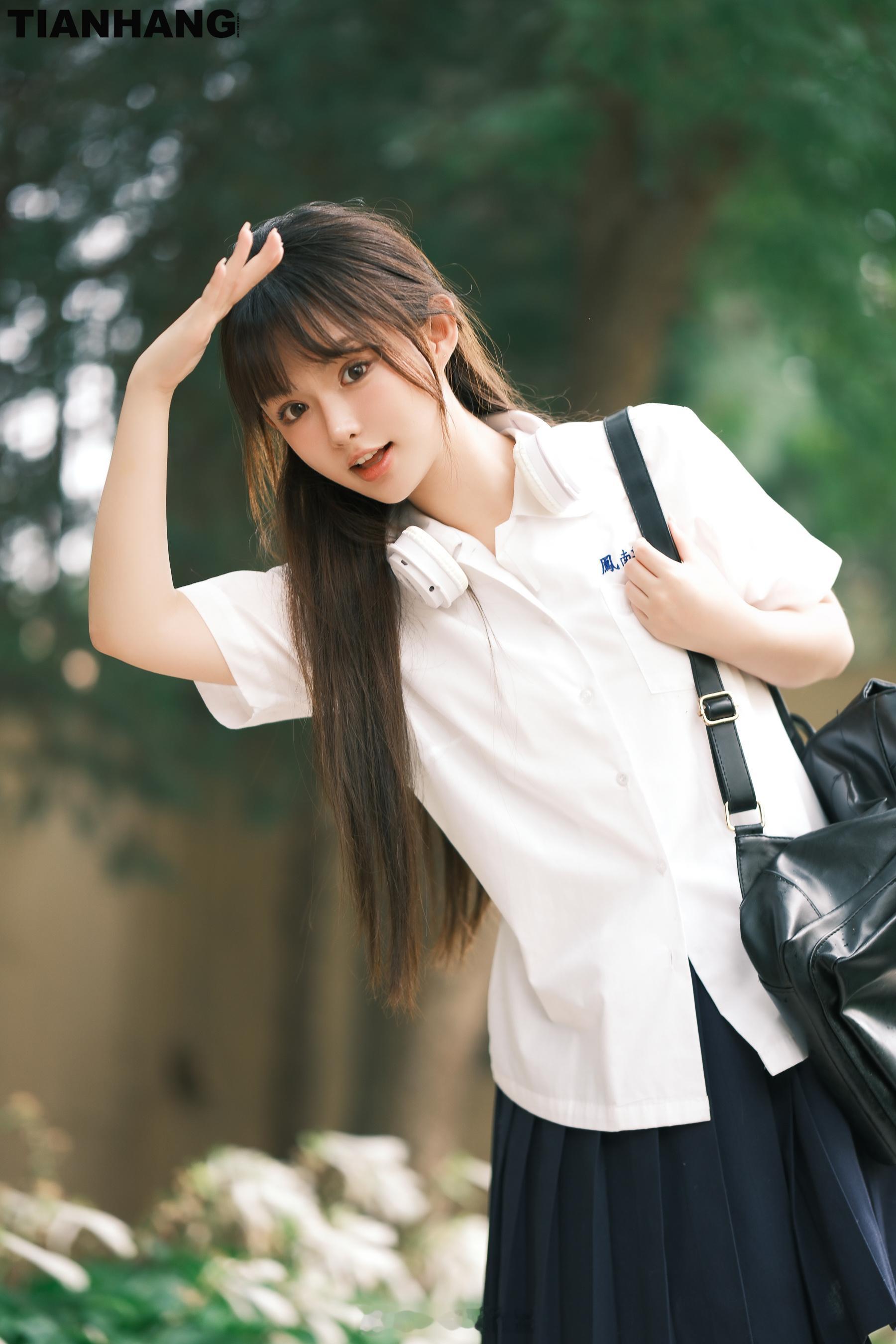 ✨透明伞下 是属于夏天的温柔碎片💫天航工作室韩系少女心学院风JK外景