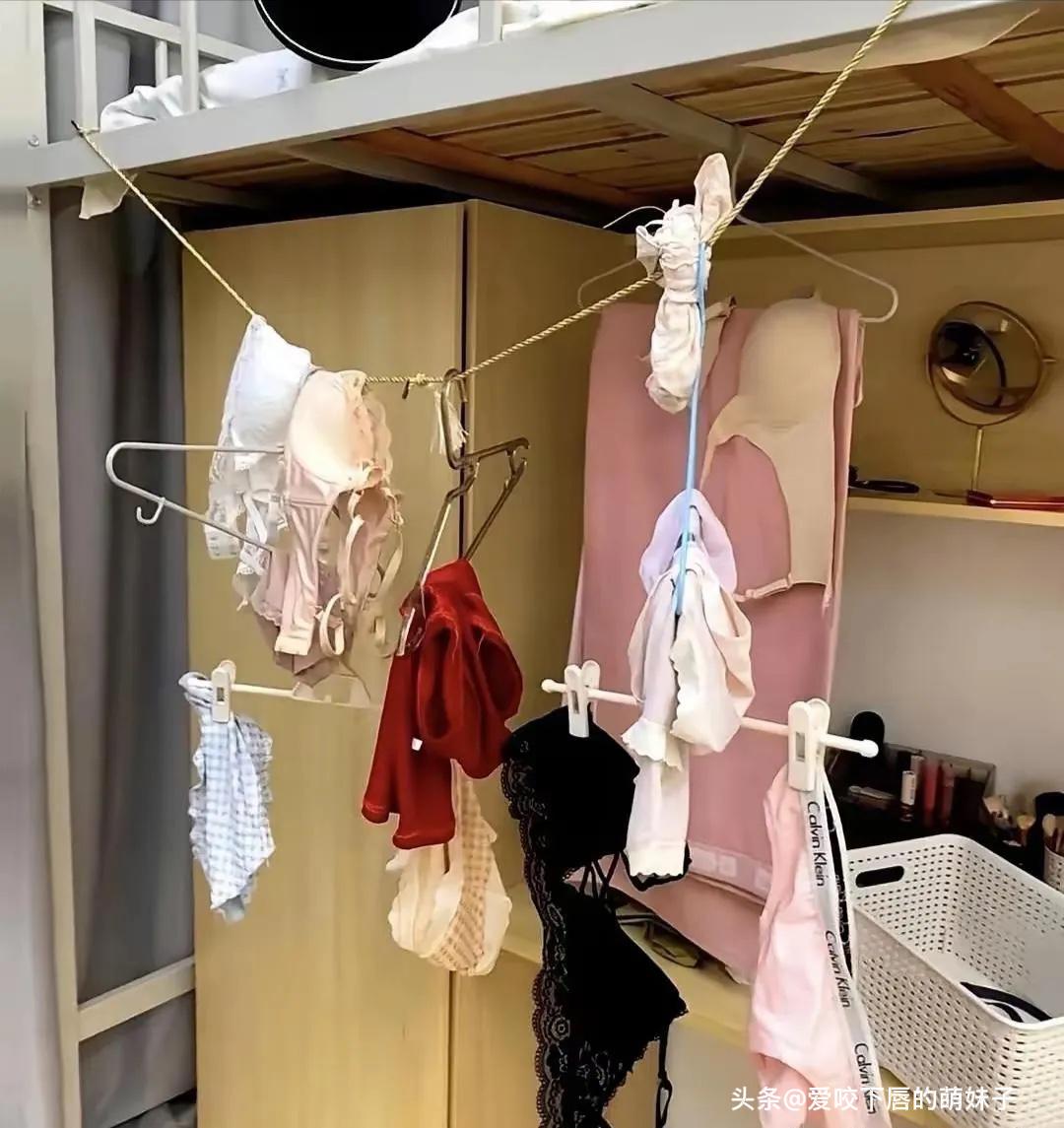 现在的女生宿舍太开放了吧？内衣内裤乱挂