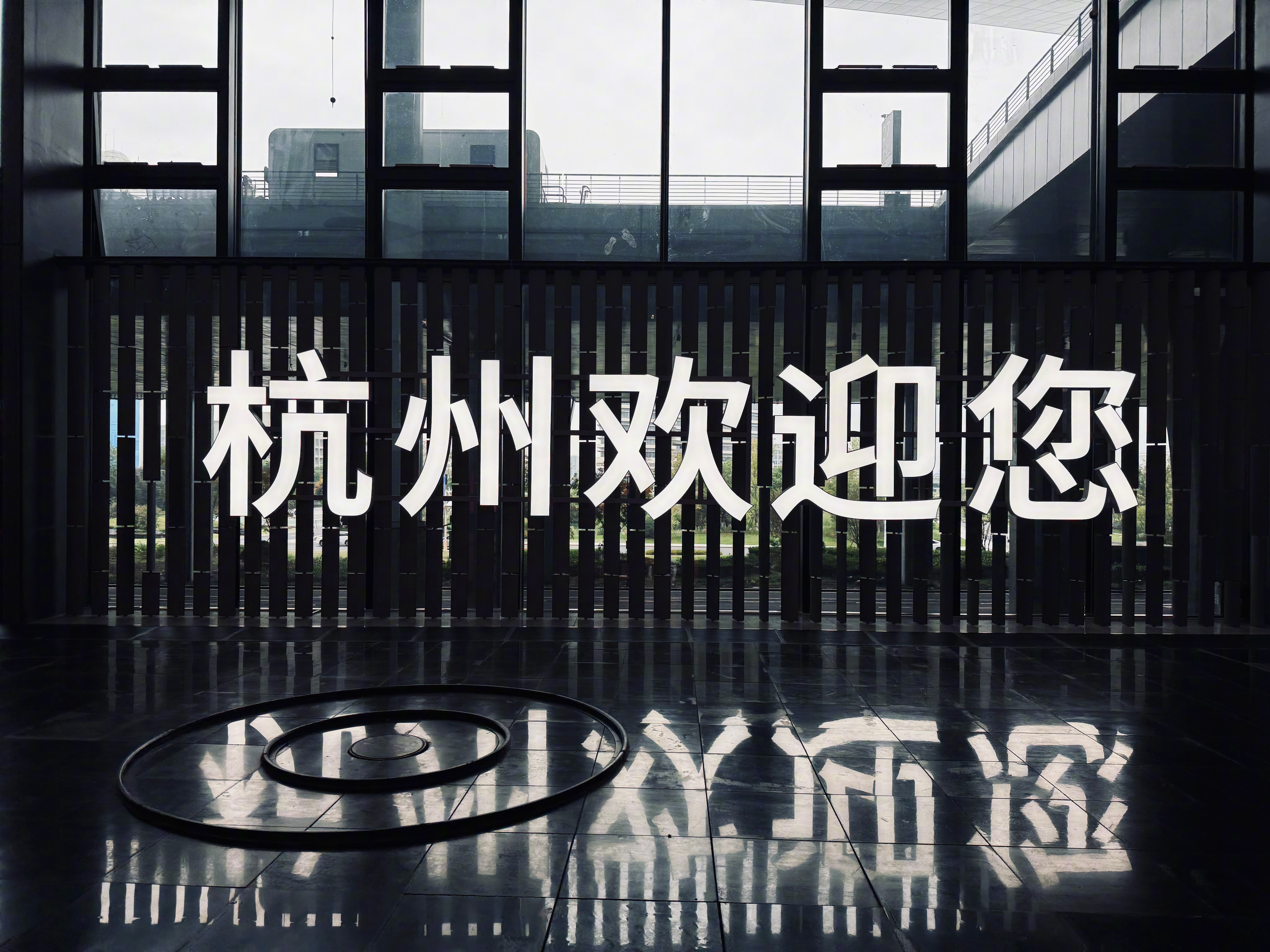 又见杭州，你好奔驰。  ​​​