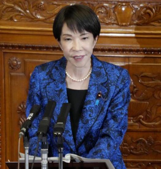 2月25日，高市早苗针对对华问题再次表态：我认为与中国保持沟通十分重要！

随后