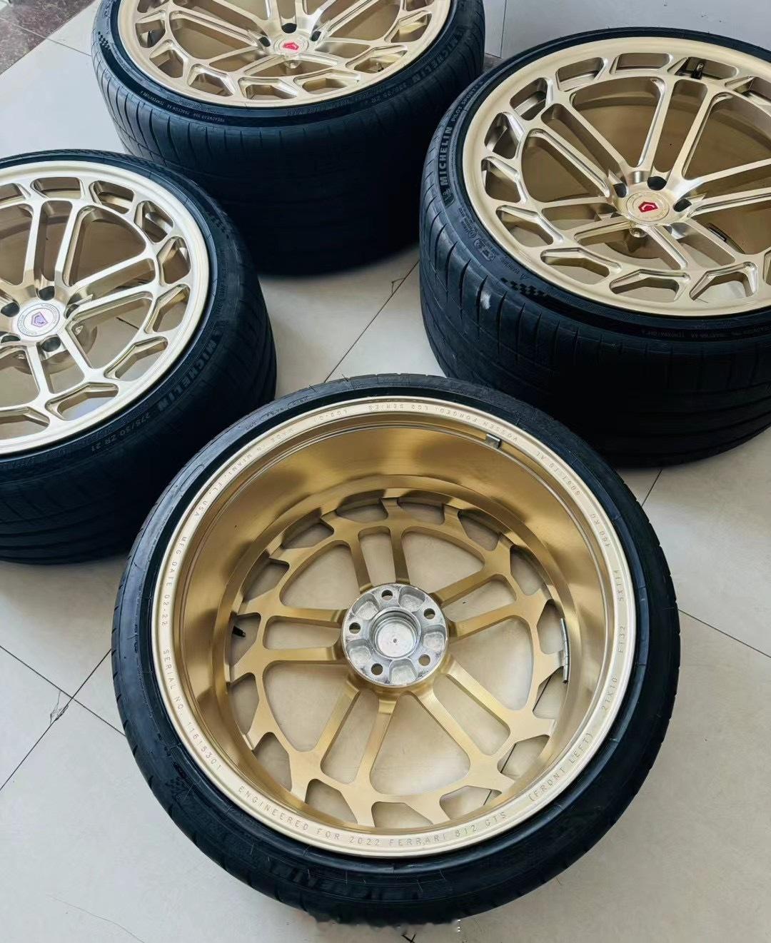 法拉利812/F12/F8/SF90/296Vossen LC2-C1轮毂拆车一