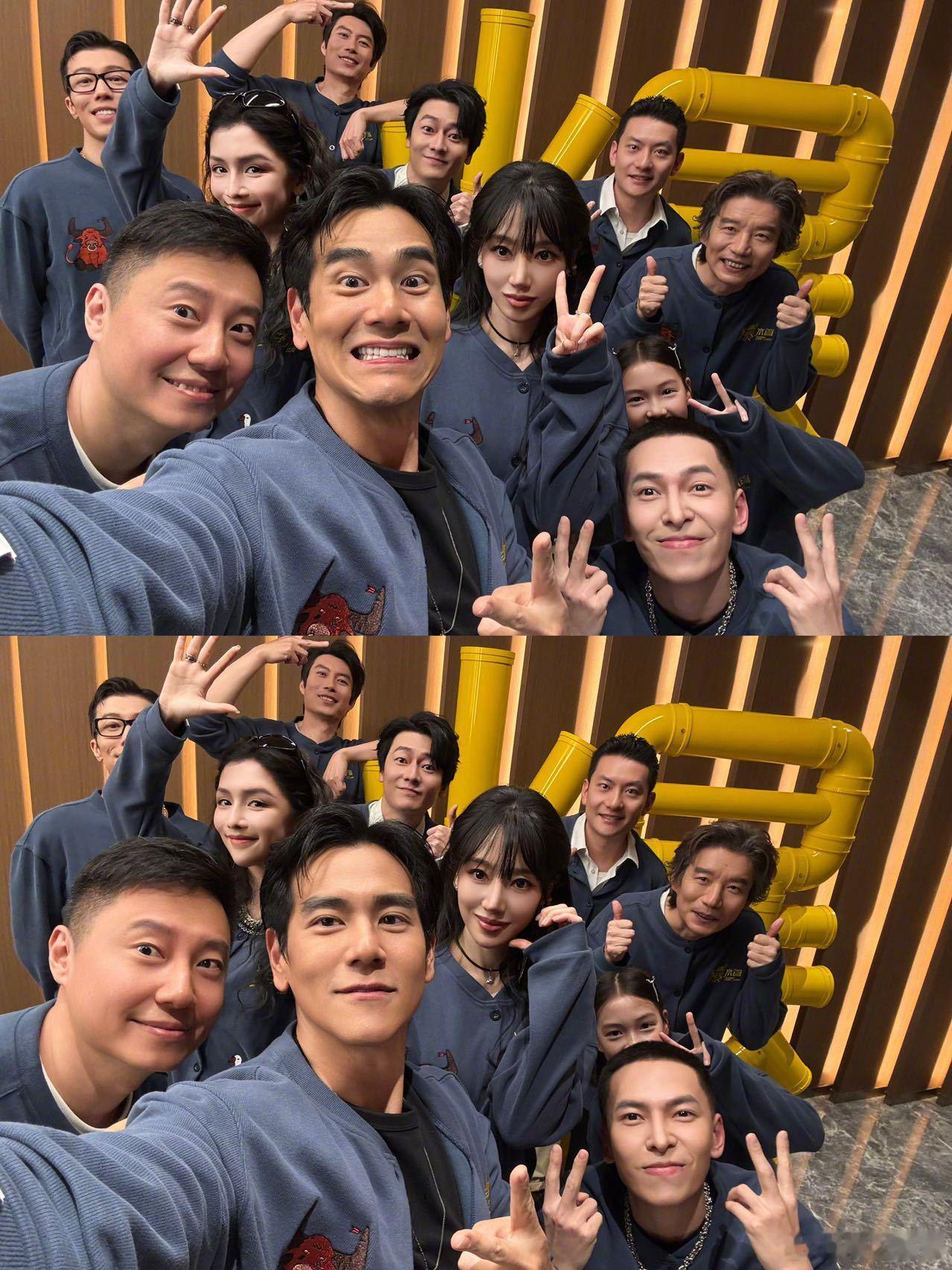 等我出道了我也要和彭于晏合照 铁打的彭于晏，流水的合照搭子诚不欺我！《爆水管》剧