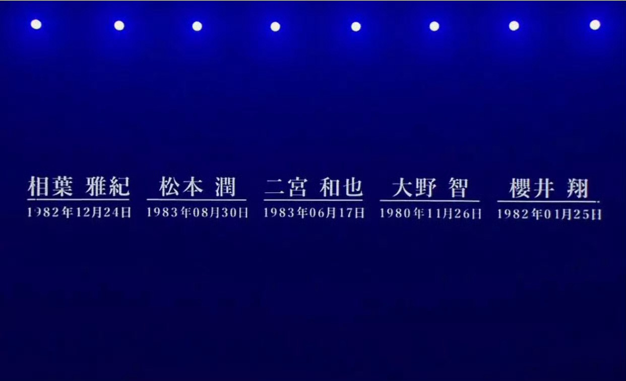 ARASHI  ARASHI LIVE TOUR 2026 「We are AR