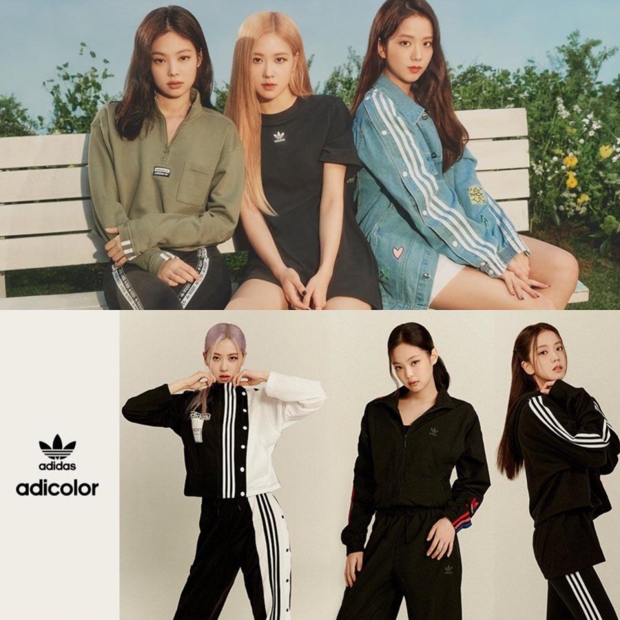 2020年10月  YG和阿迪达斯（🇰🇷）将BLACKPINK宣传为一个仅限