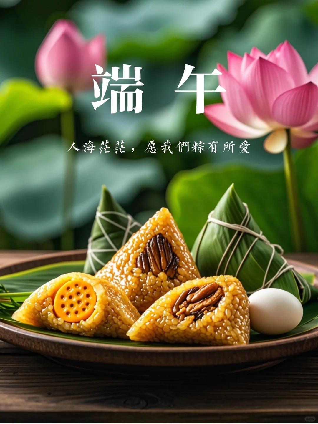 端午粽子｜端午安康｜海报文案｜24节气