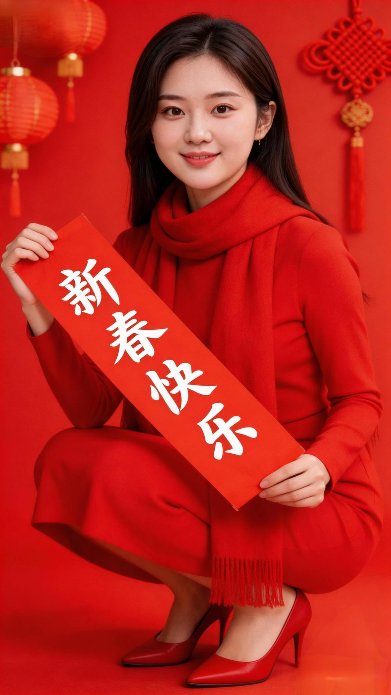 上联：开开心心庆团圆。恭请下联快快乐乐迎新春。