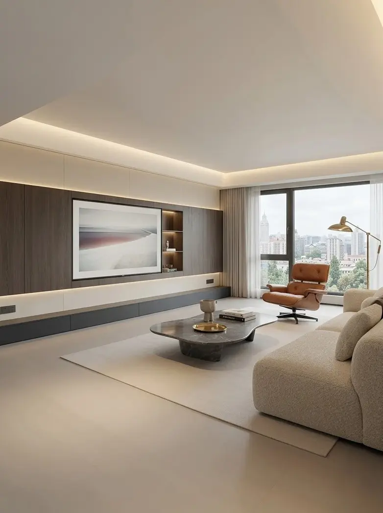 ㎡极简家，朋友以为我住的是样板间