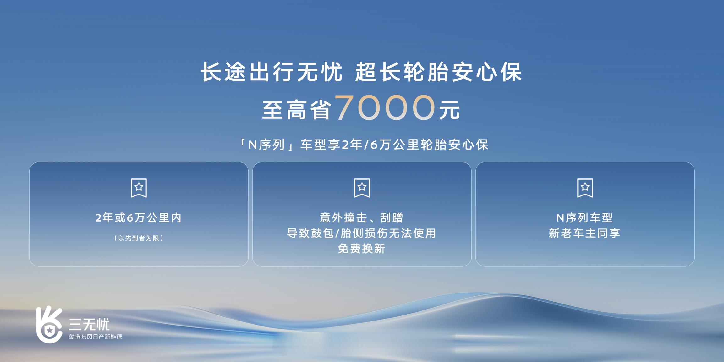 东风日产发布「三无忧」服务政策：核心大件终身保、日常维修厂家兜底，以及超长轮胎安