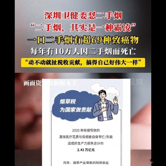 二手烟的本质是健康权的剥夺 😷 世界卫生组织研究表明，二手烟中含有7000多种