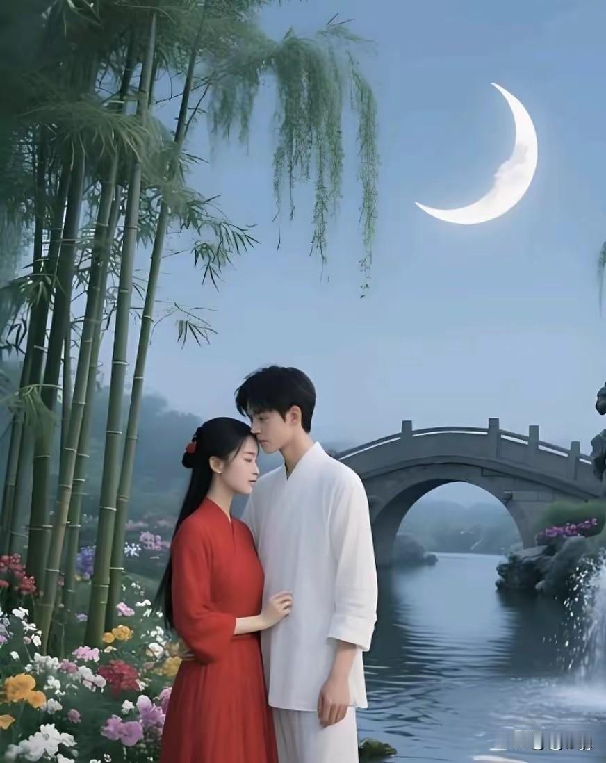 下联:夜宿月牙泉，邀君赐上联晨攀神女峰。