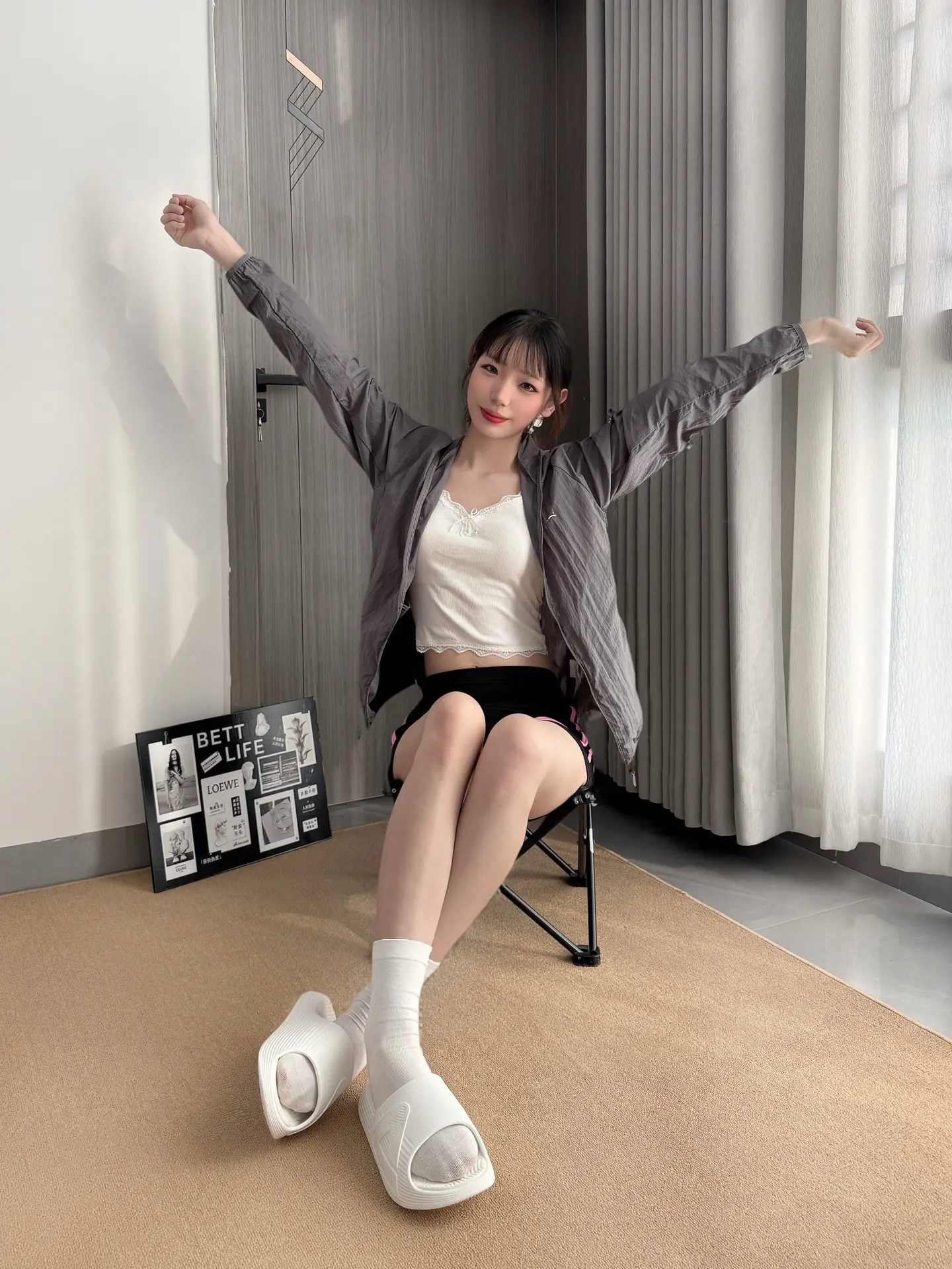 匹克拖鞋承包一整个夏天⋆ฅ˙Ⱉ˙ฅ.ᐟ.显腿长的拖鞋你种草了吗！！