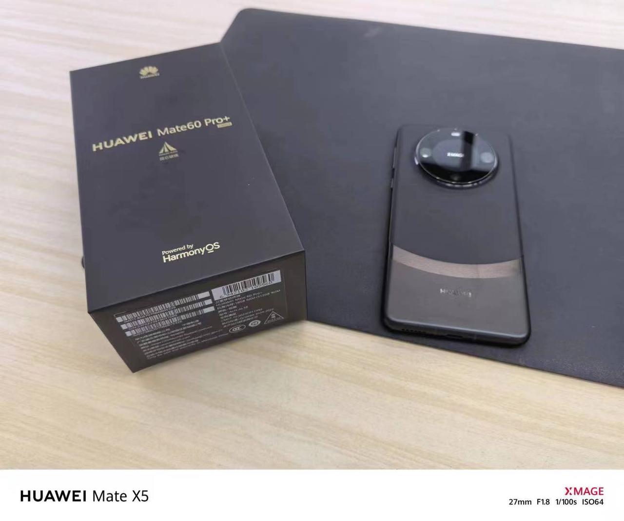 小伙伴因为Mate60 Pro没有货，所以智能买了遥遥领先Pro+
表示：加价我