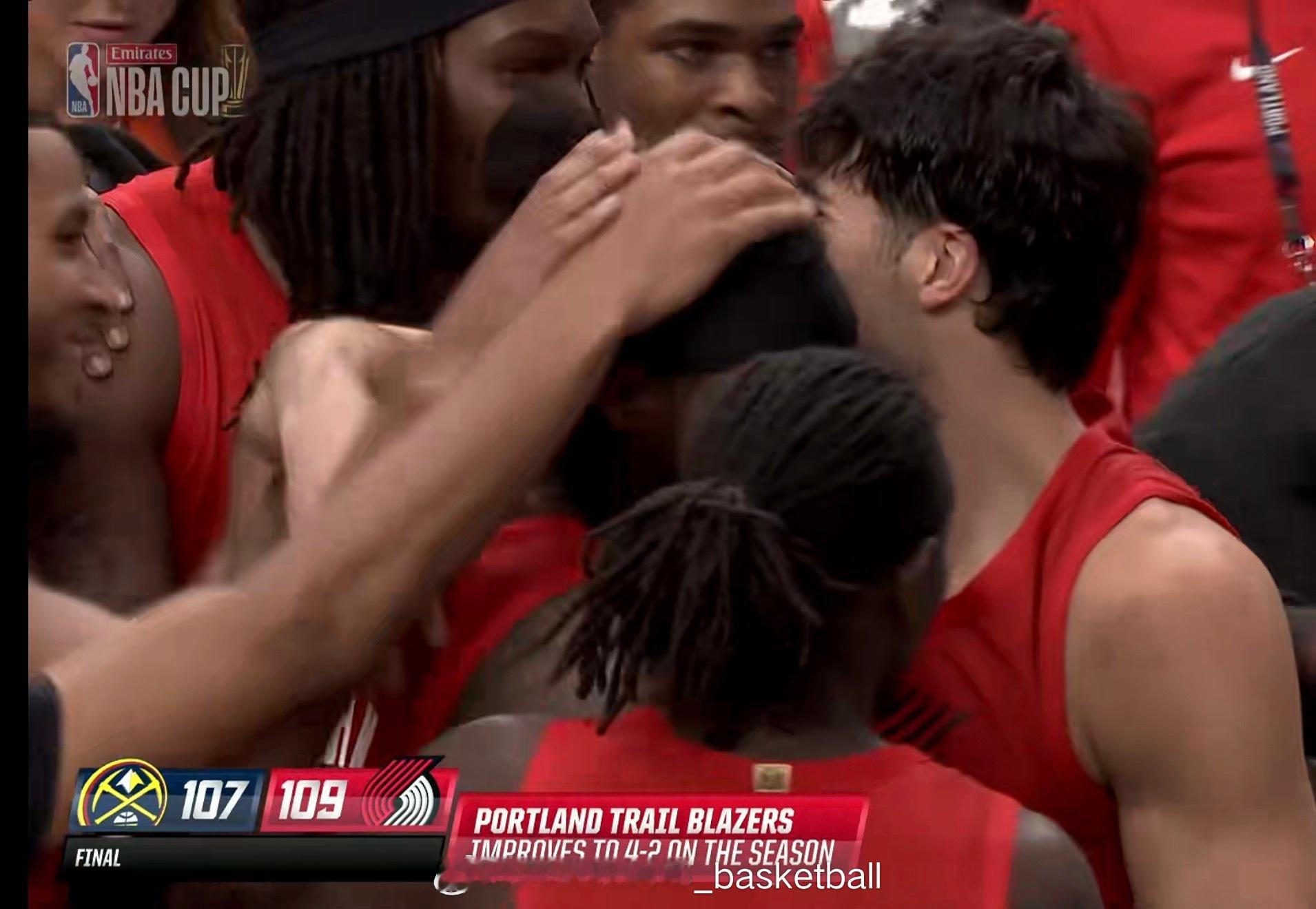 开拓者雪藏了杨瀚森，居然还拿下了比赛[疑问] ​​​