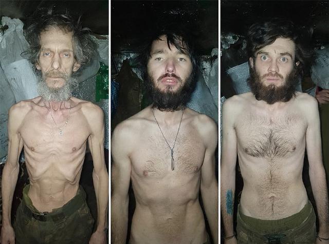 乌克兰前线士兵最长断粮17天，骨瘦如柴，照片遭曝光据英国《卫报》当地时间4月24