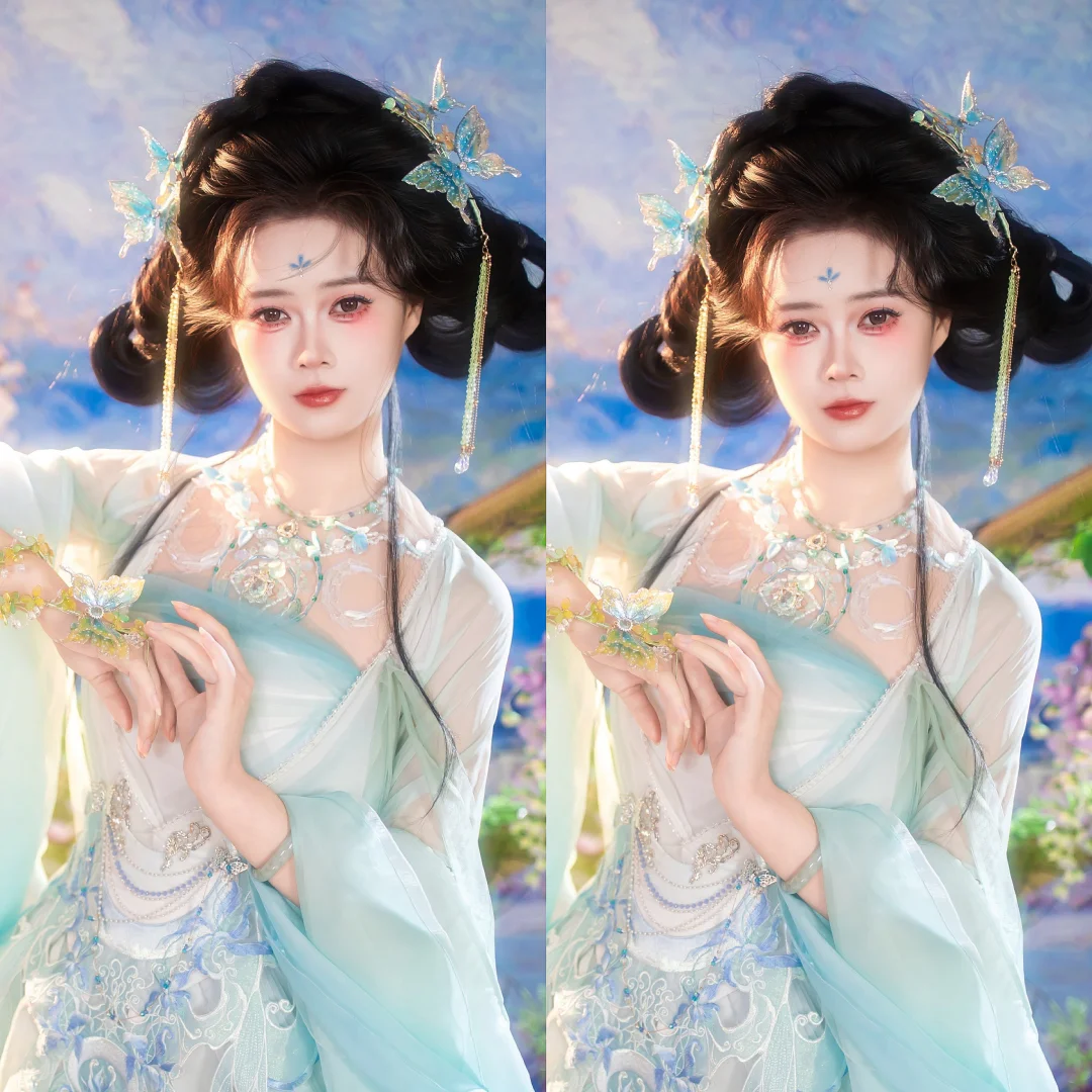 技能点+1，拥有了手绘氛围感发丝的技巧～