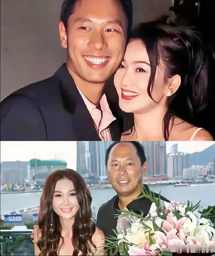 还以为这合照是恶搞，没想到真的是温碧霞的丈夫！[允悲] 