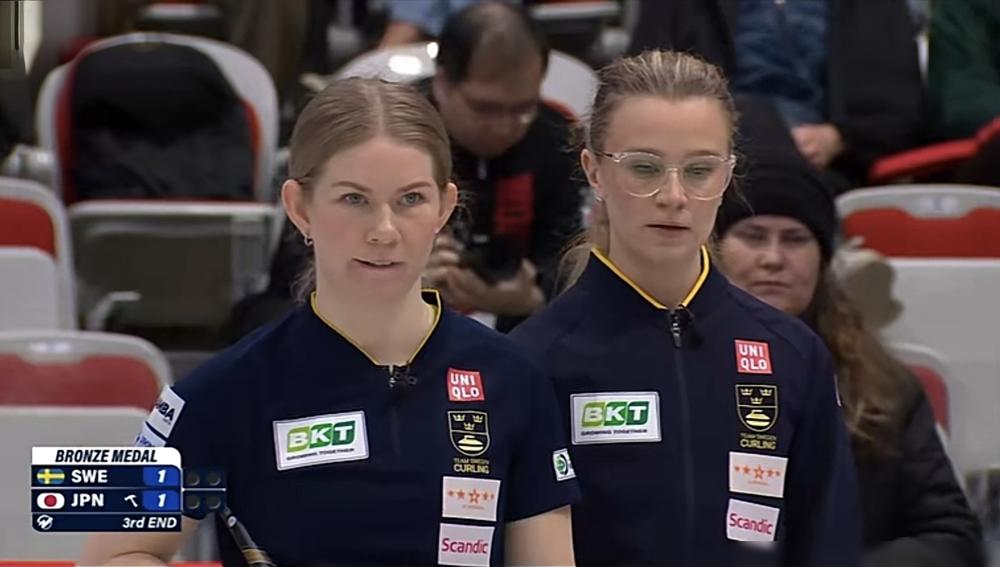 到手的铜牌飞了！日本冰壶女神藤泽五月，被瑞典队单局轰下5分，16颗球从天堂直接砸