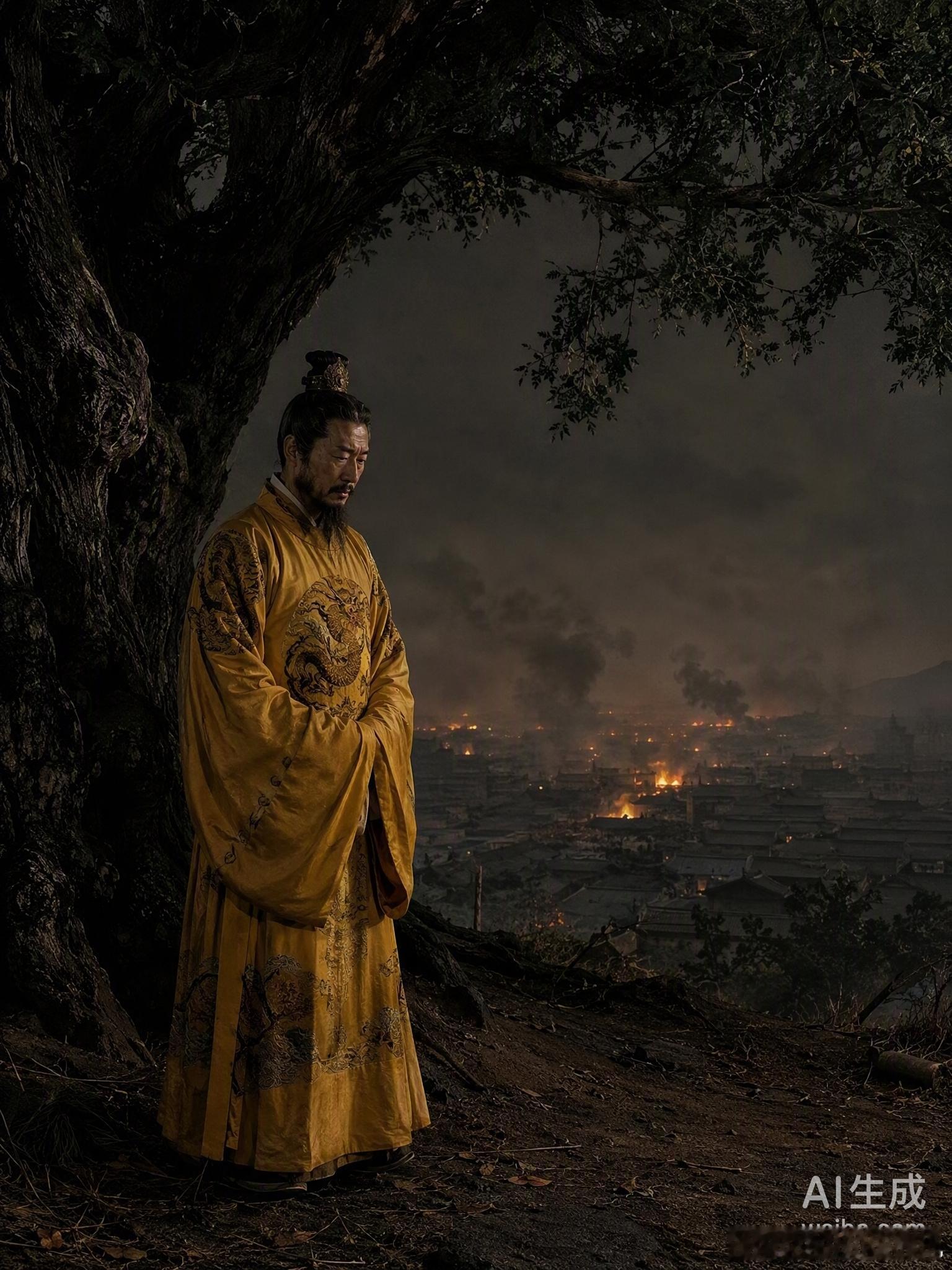 崇祯心里其实早就想跑，但他一辈子都活在“体面”的枷锁里。土木堡之变后，于谦一句“