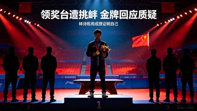领奖台遭现场挑衅！林诗栋用金牌回应质疑