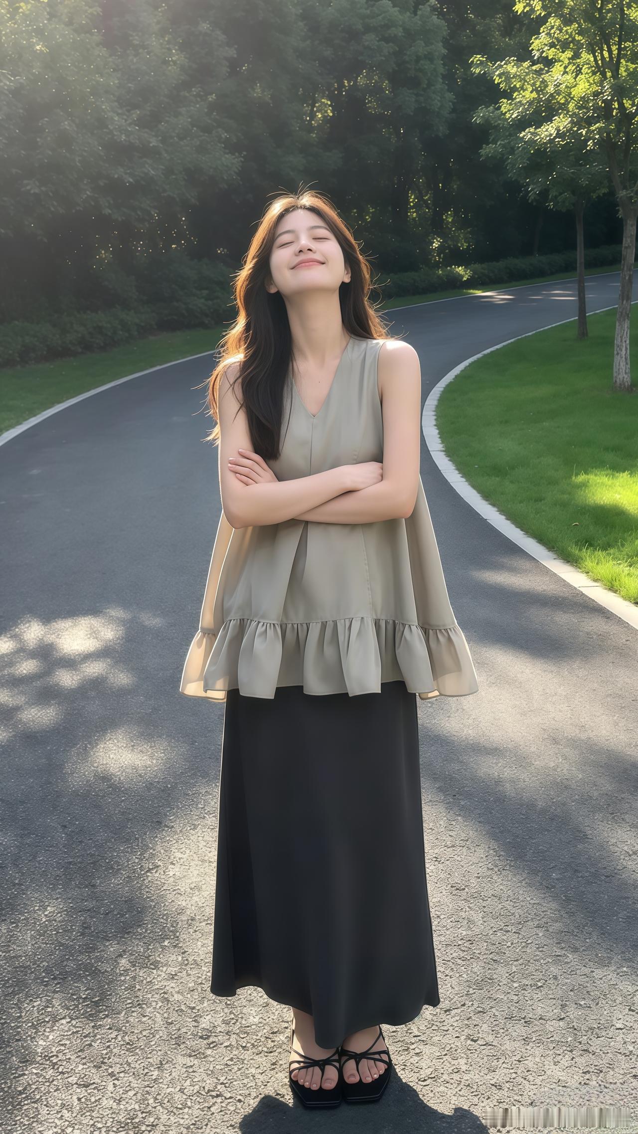 舒适透气又凉快 韩系穿搭 夏日穿搭 今天穿什么 穿搭