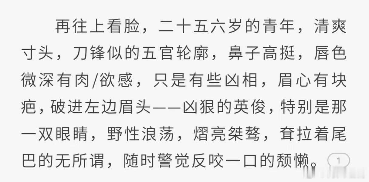 野狗骨头观后感 来交个作业首先，撤回野狗骨头选角质疑。说真的这部剧从传影视化开始