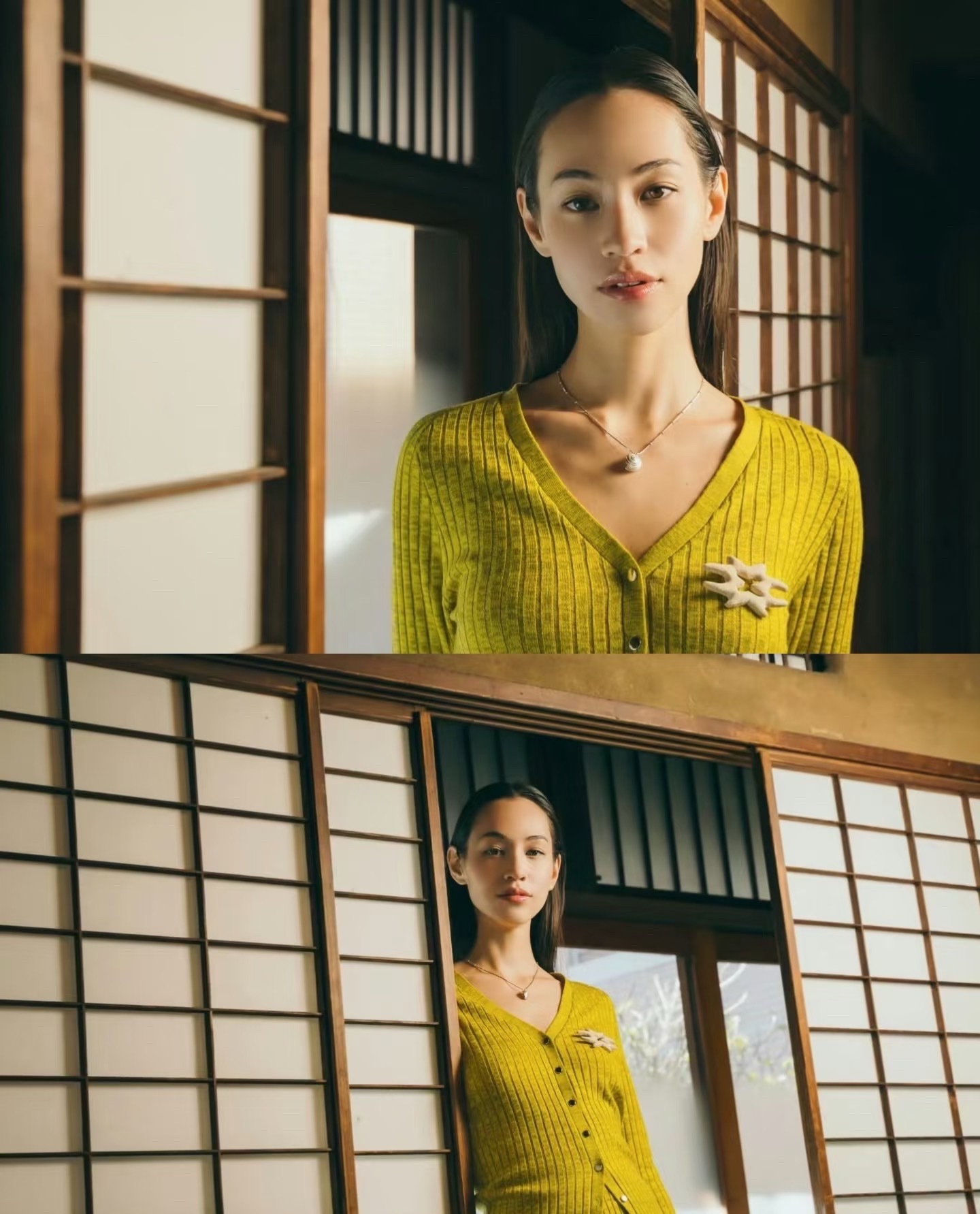 水原希子鞋子广告以前对她的印象就是漂亮现在也是！就是感觉一段时间没有看到她的消息