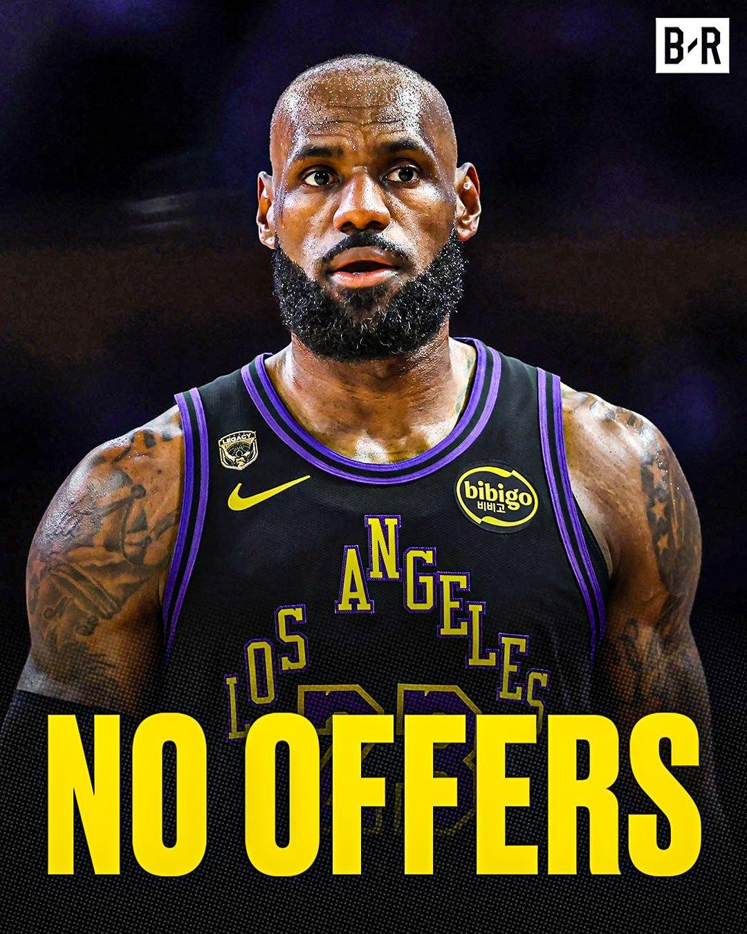 对此，我来解读一下：
湖人的沉默和冷处理就是最好答案，种种迹象表明，詹姆斯到了不