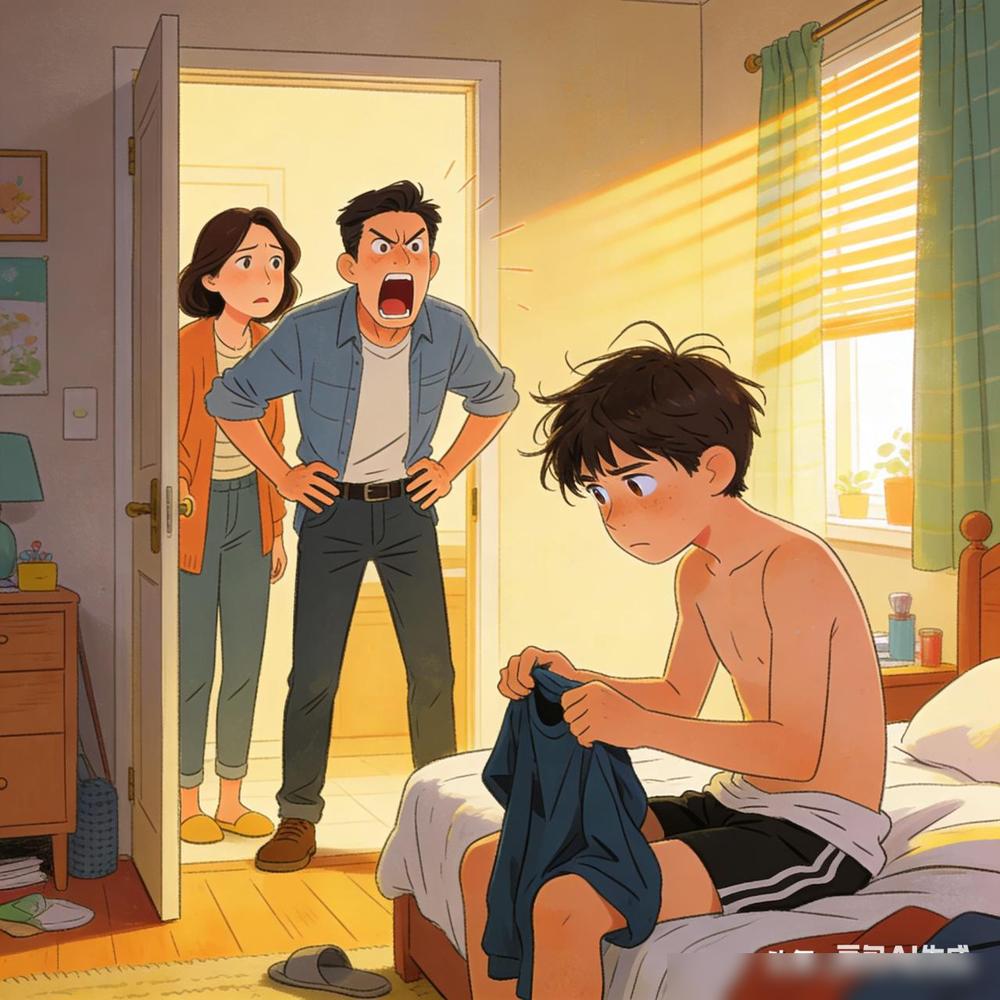 今天早晨又被他爸骂了！这段时间一直都在骂声中度过，感觉就走不出这个魔圈了，也不知