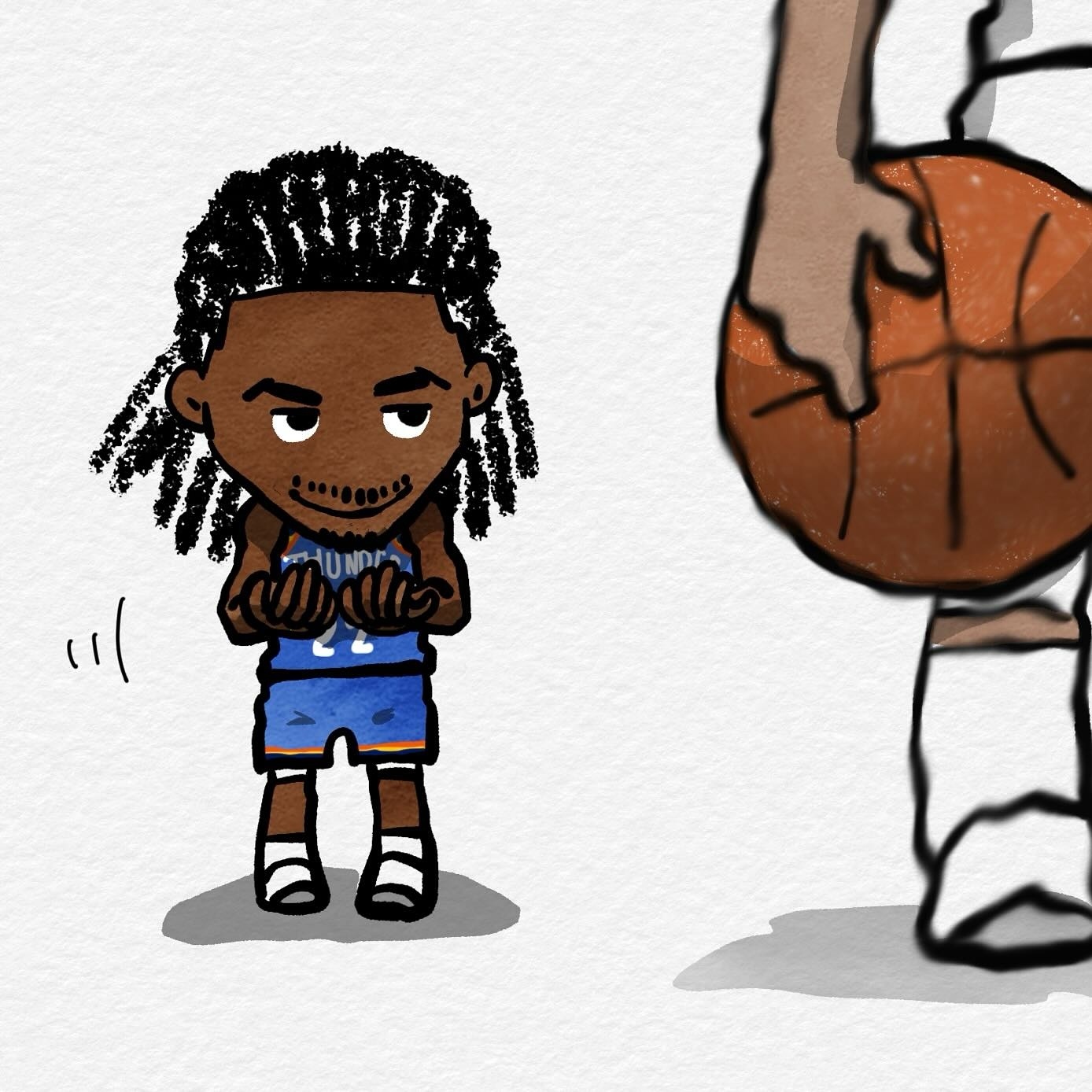 你给我拿来！7a加更一张卡森华莱士⚡雷霆开季七连胜联盟不败队只剩雷霆 ​​​