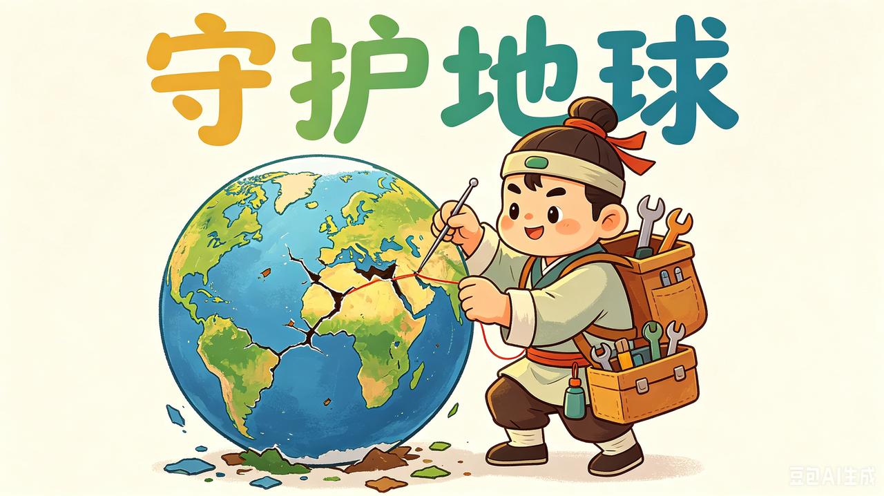世界破破烂烂，中国缝缝补补

最近我发现一个规律：但凡地球上哪个地方出了窟窿，最