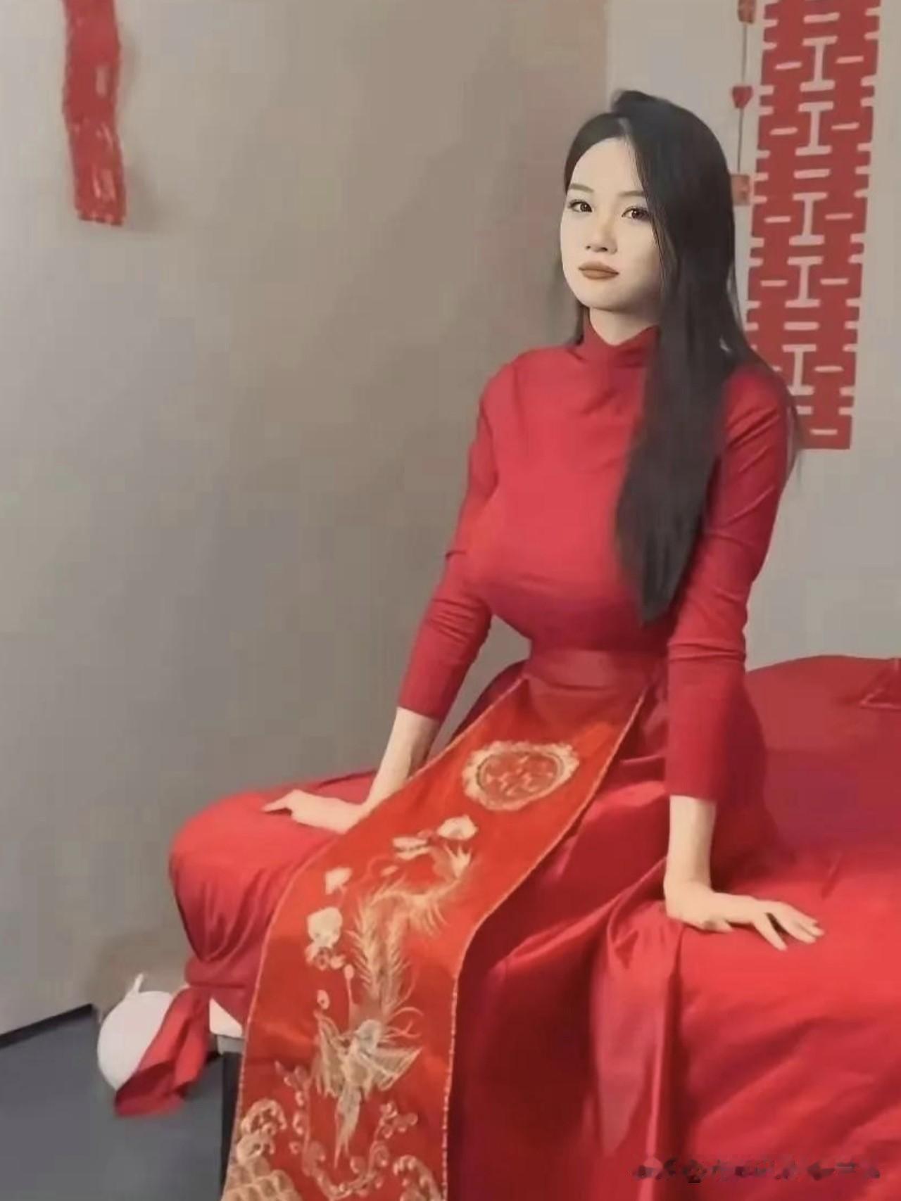 这么漂亮的新娘，谁不想拥有？请问新郎你能驾驭得了不？