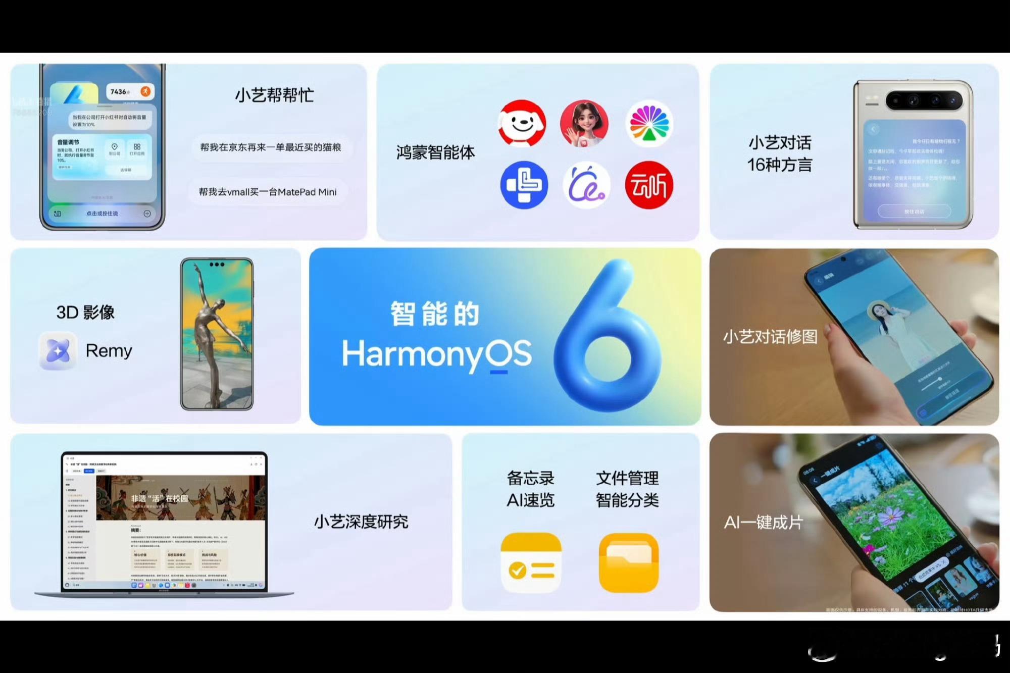 鸿蒙6发布会鸿蒙6也打通了跟苹果生态的互联，之后跟苹果传文件会省事非常多，便利性