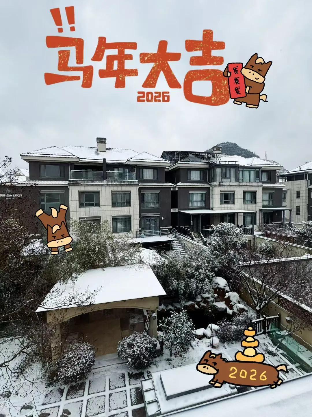 仙林美雪（顾焕章）：今日大寒 ，大雪如约而至  ，仙林和园，粉妆玉砌 ，白雪红梅