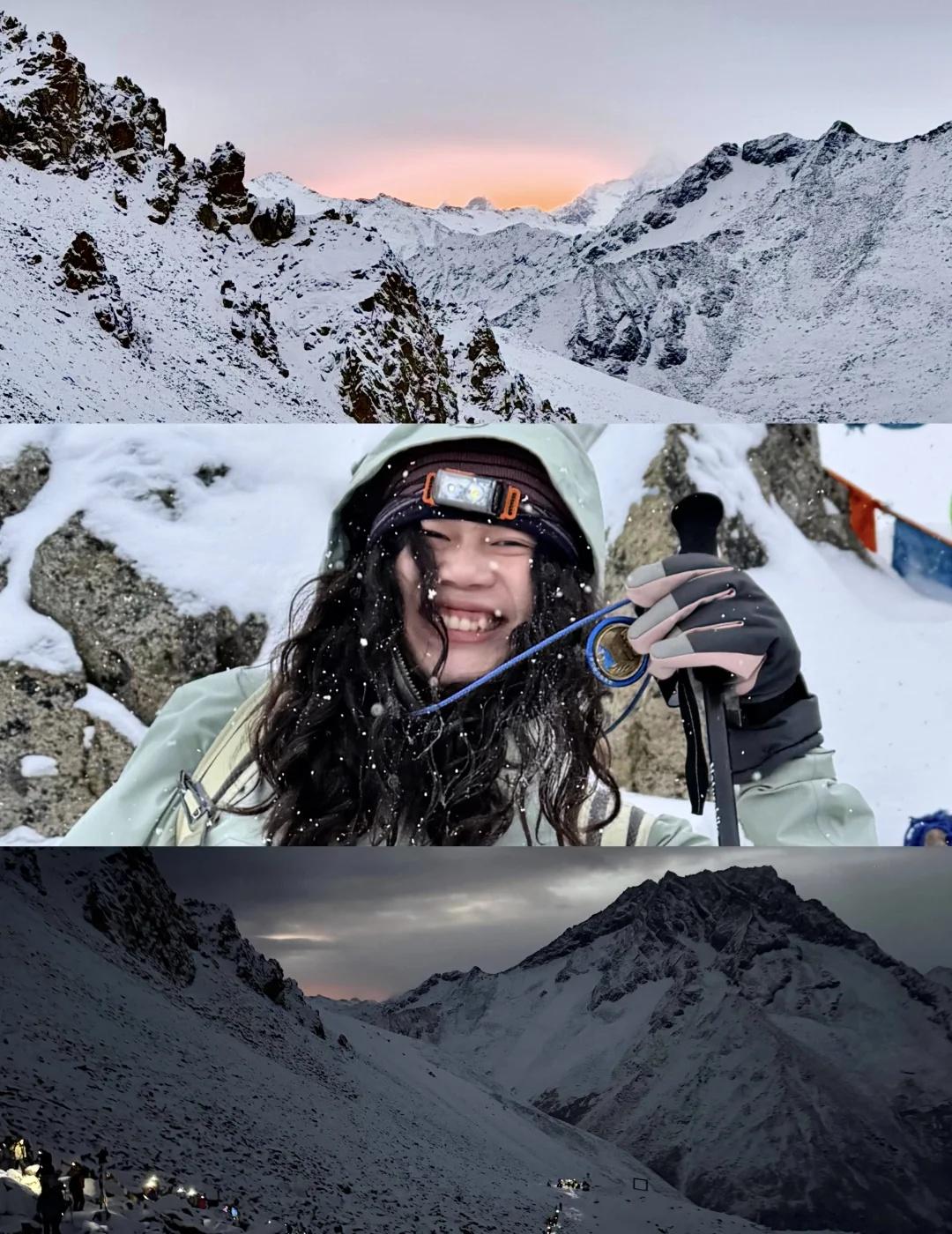 11.15奥太娜登顶成功（付详细攻略
每周都在高海拔徒步，想尝试下登雪山
这次奥